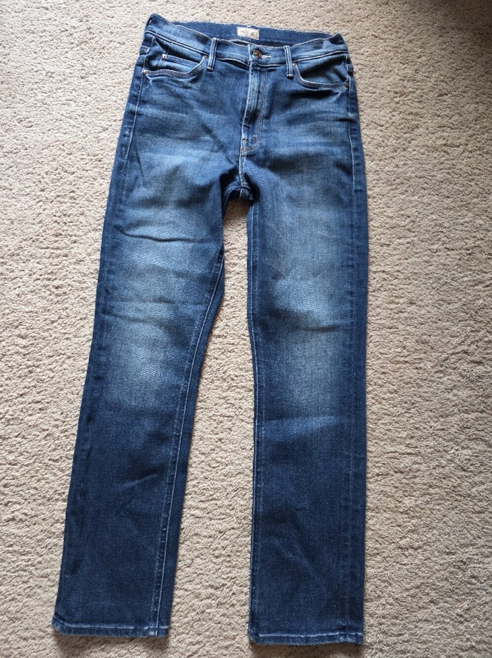 Mother The Mid Rise Dazzler Ankle Jeans in Sweet And Sassy Sz 27